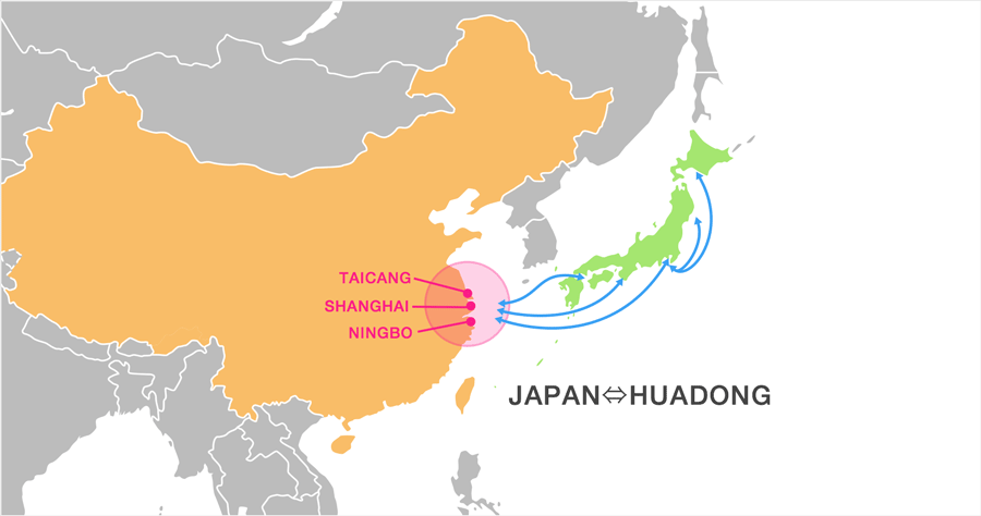 JAPAN⇔HUADONG